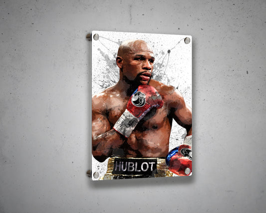 Floyd Mayweather Canvas Wall Art