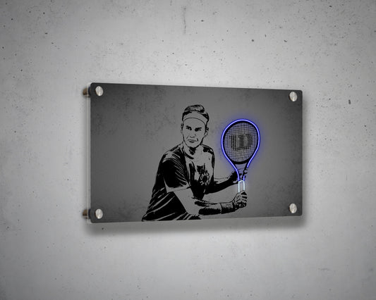 Roger Federer Canvas Wall Art
