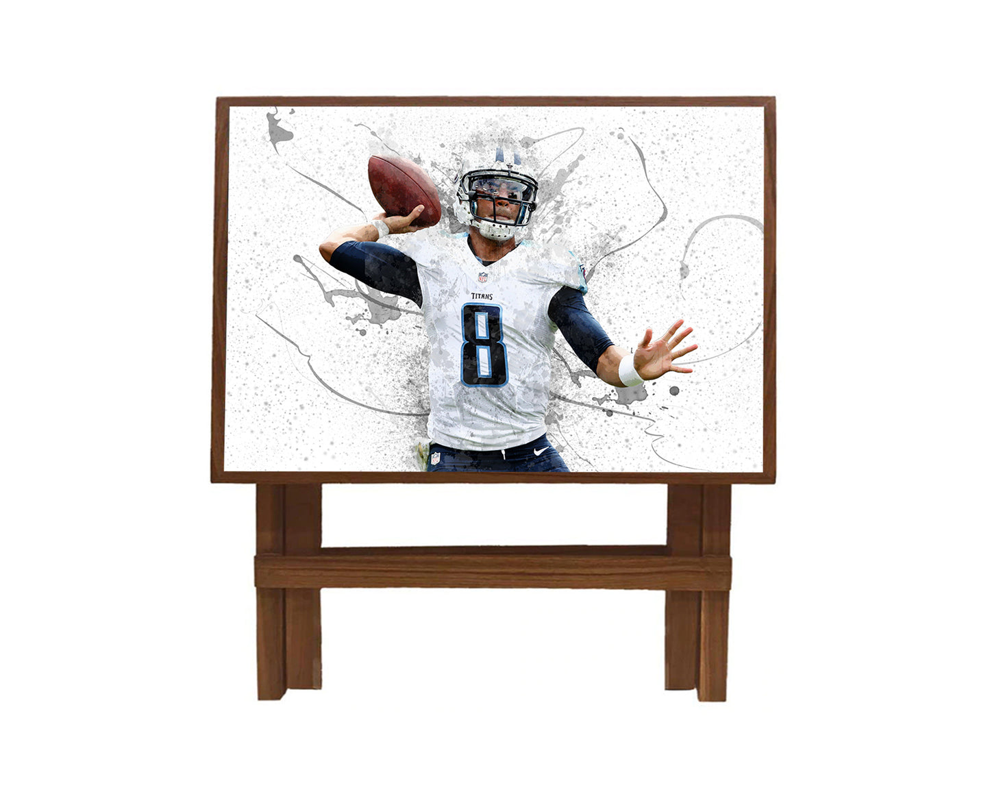 Marcus Mariota Splash Effect Coffee and Laptop Table 