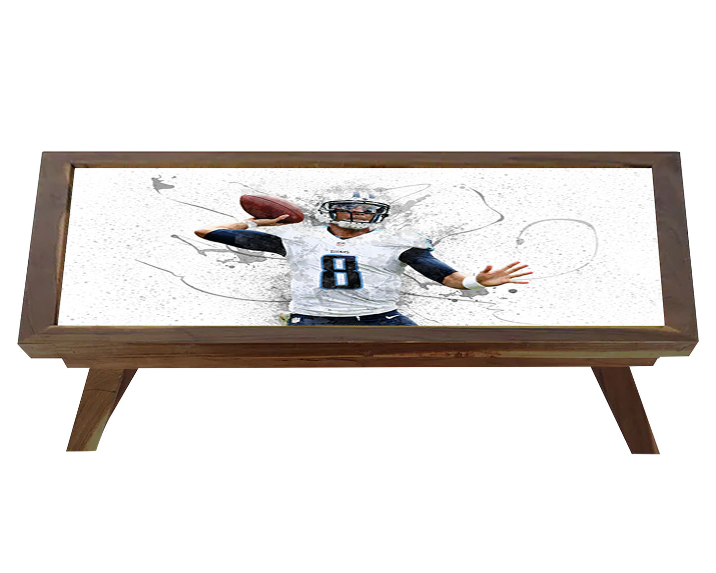 Marcus Mariota Splash Effect Coffee and Laptop Table 