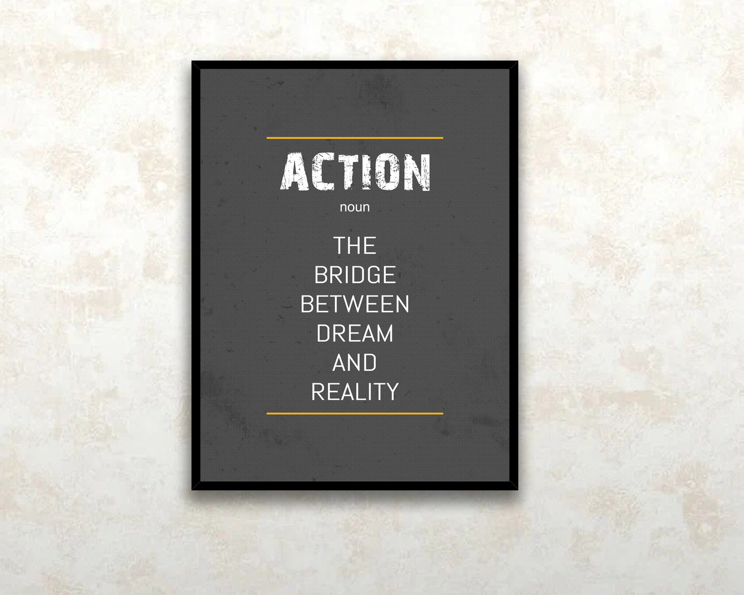 The Bridge Between Dream and Reality Canvas Wall Art 