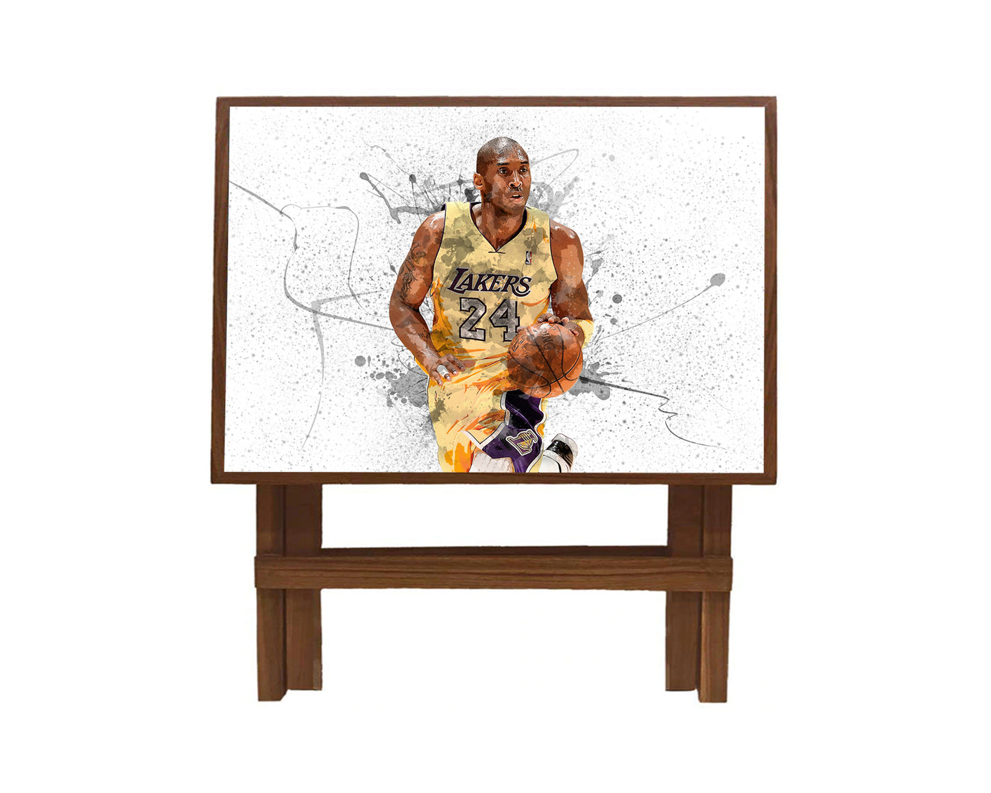 kobe bryant Splash Effect Coffee and Laptop Table 