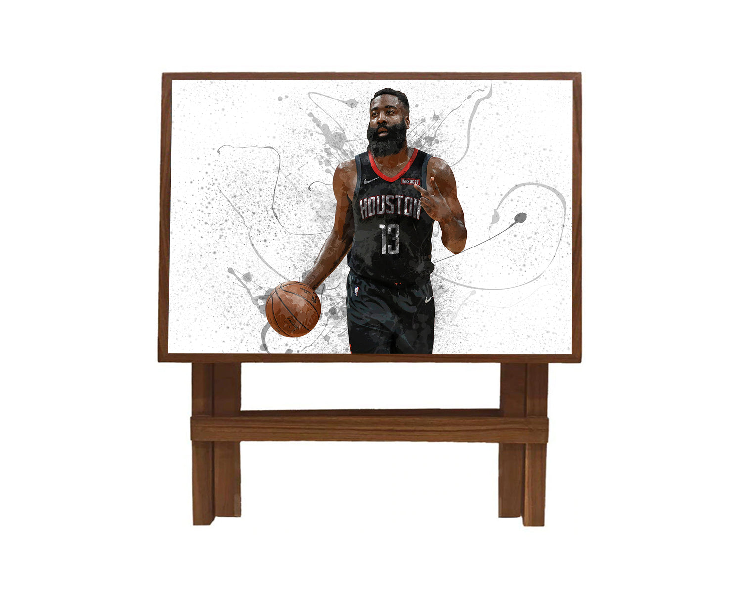James harden Splash Effect Coffee and Laptop Table 