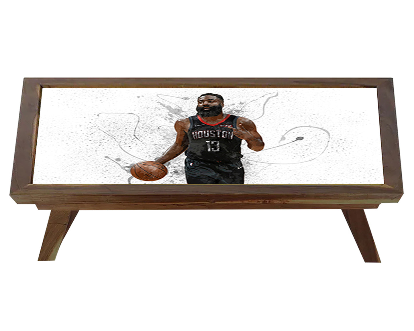 James harden Splash Effect Coffee and Laptop Table 