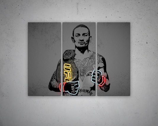 Max Holloway Canvas Wall Art