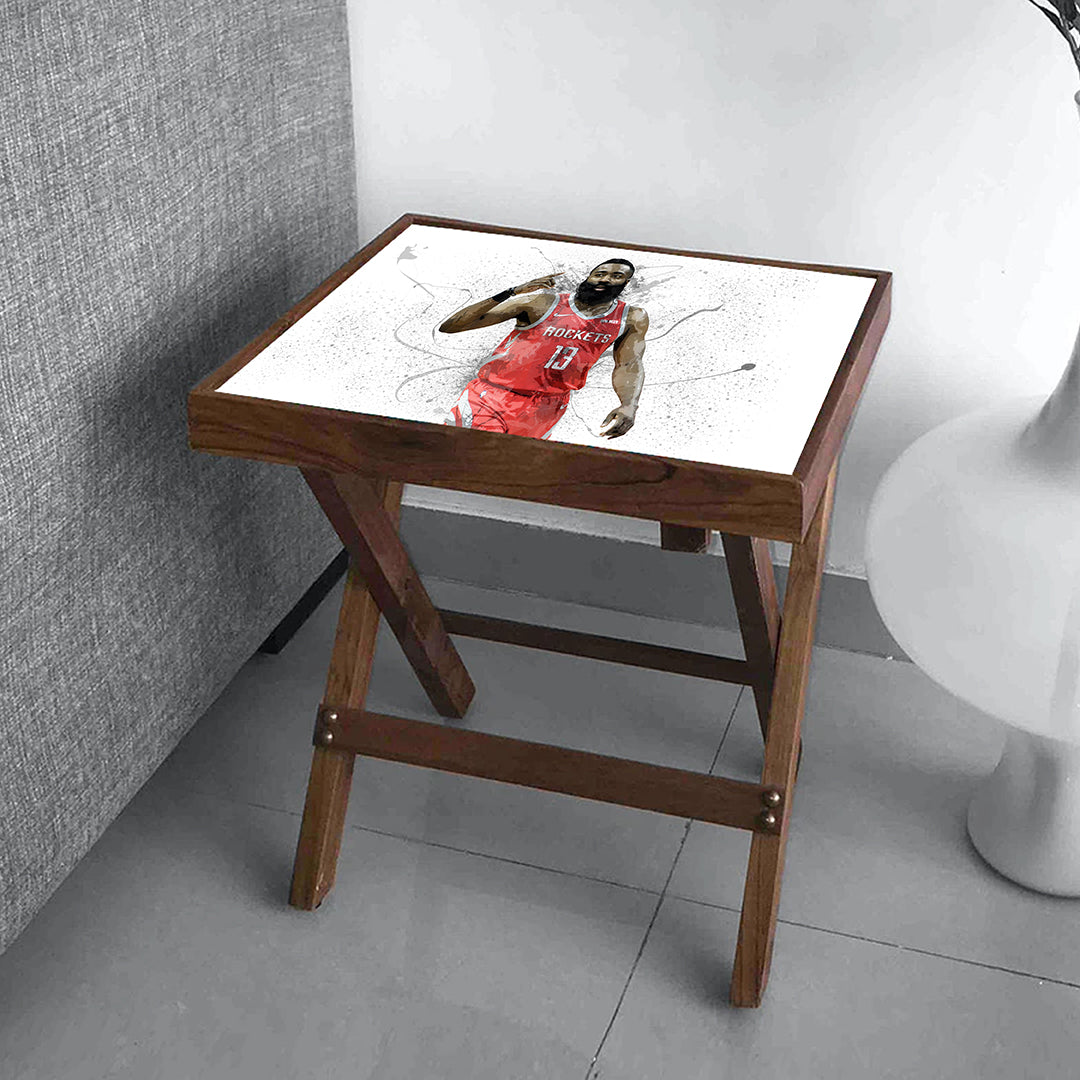 James harden Splash Effect Coffee and Laptop Table 