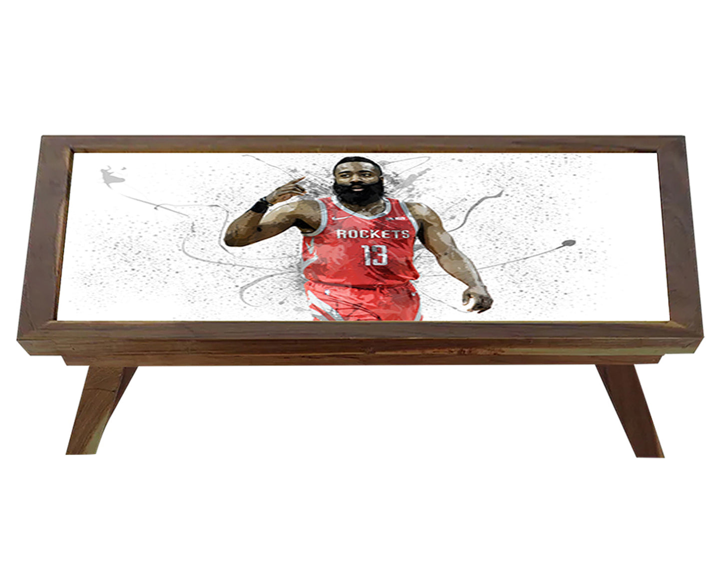 James harden Splash Effect Coffee and Laptop Table 