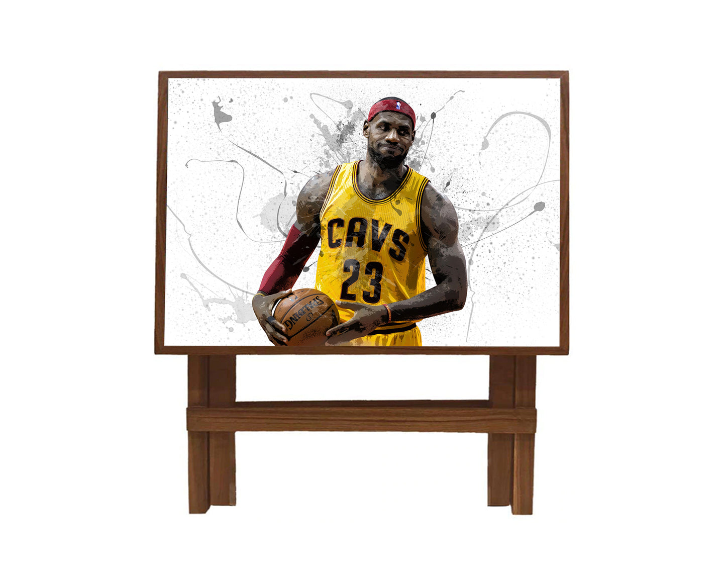 LeBron James Splash Effect Coffee and Laptop Table 