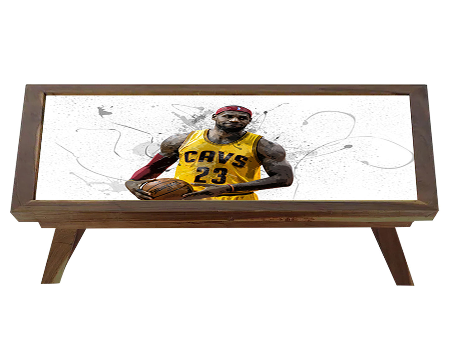 LeBron James Splash Effect Coffee and Laptop Table 