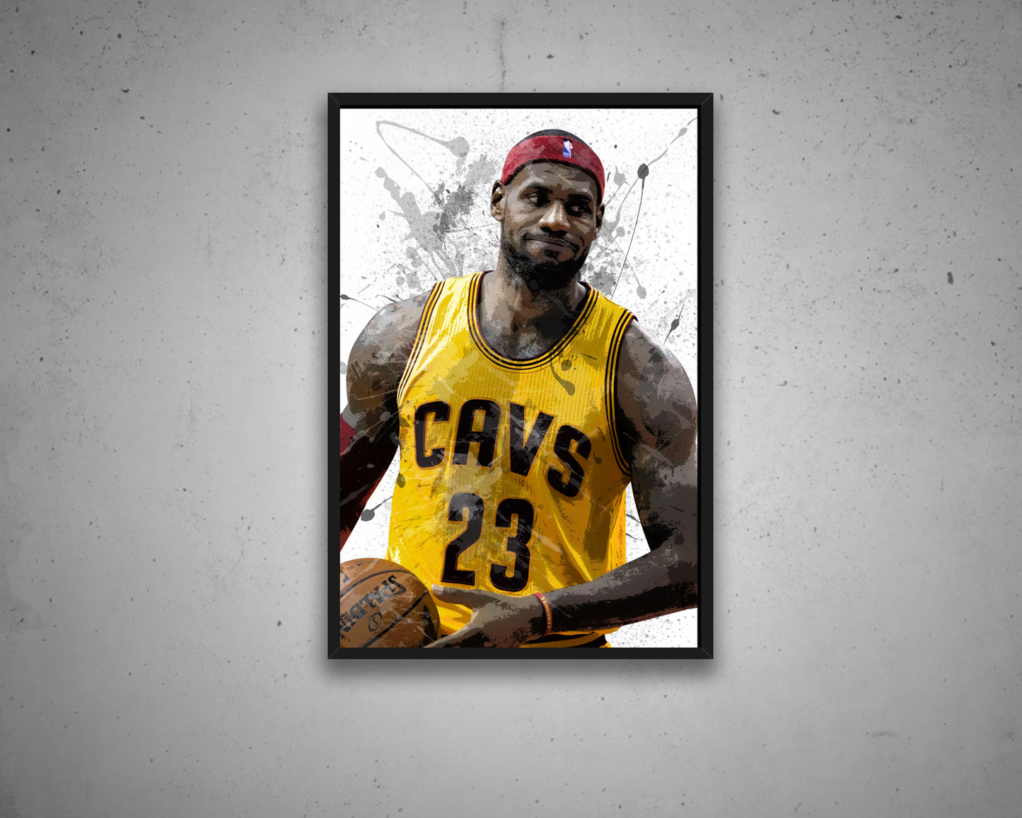 Lebron James Canvas Wall Art 