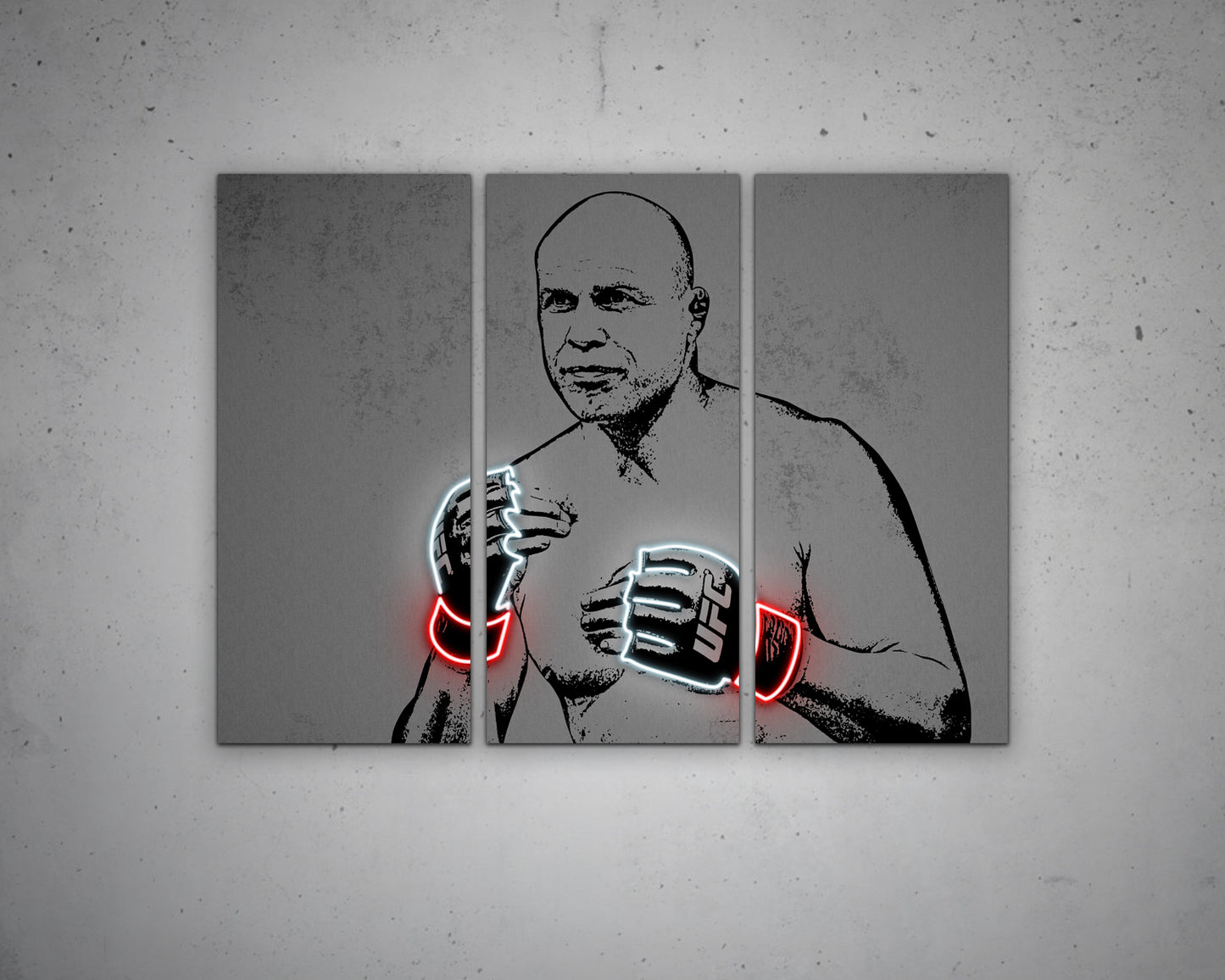 Randy Couture Canvas Wall Art 