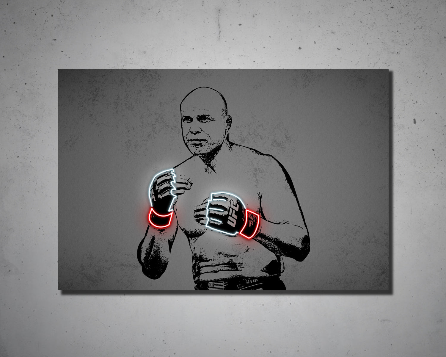 Randy Couture Canvas Wall Art 