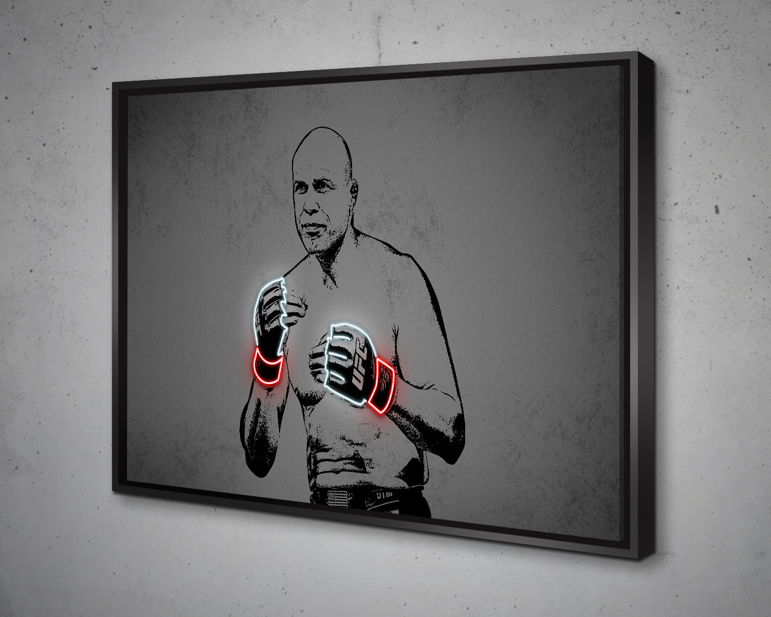 Randy Couture Canvas Wall Art 