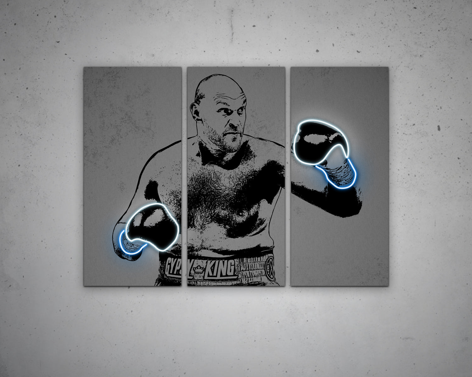 Tyson Fury Canvas Wall Art 