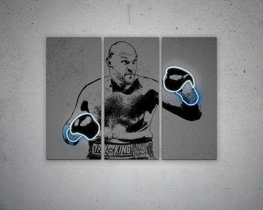 Tyson Fury Canvas Wall Art