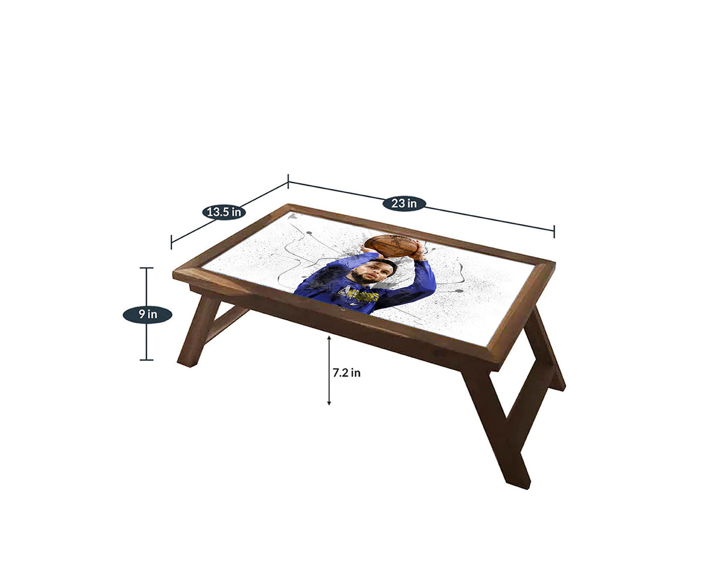 Stephen Curry Splash Effect Coffee and Laptop Table 