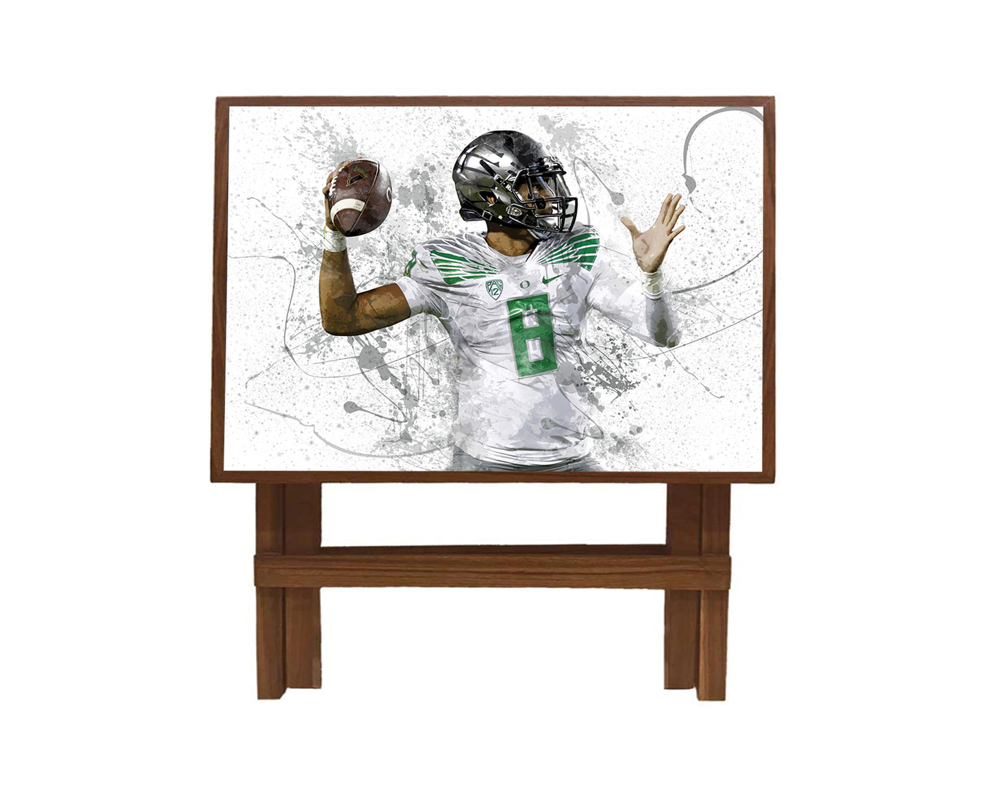 Marcus Mariota Splash Effect Coffee and Laptop Table 