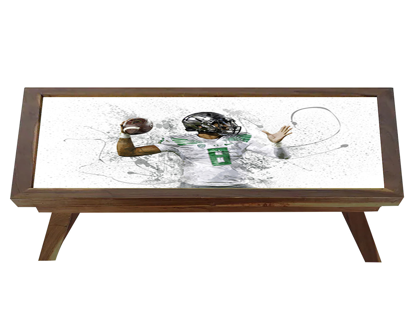 Marcus Mariota Splash Effect Coffee and Laptop Table 