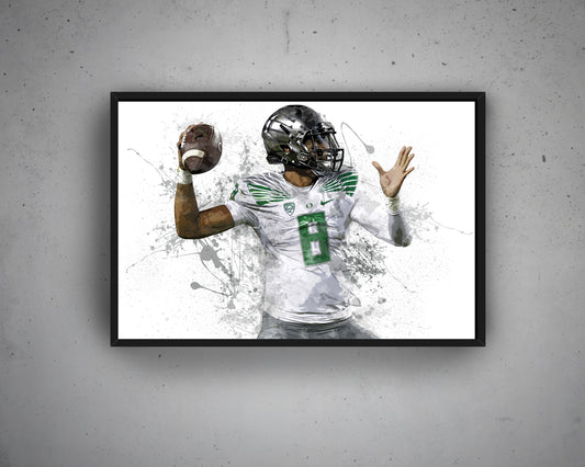 Marcus Mariota Canvas Wall Art