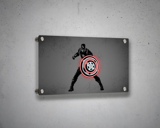 Captain America Canvas Wall Art
