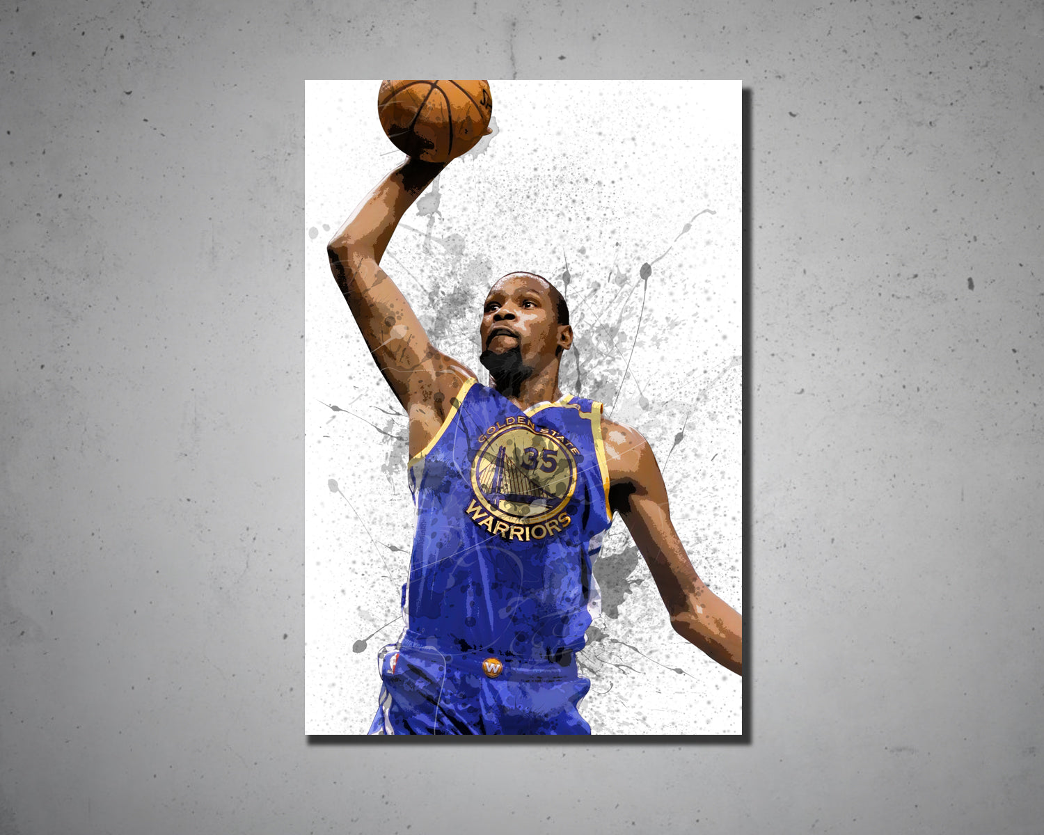 Kevin durant Canvas Wall Art 