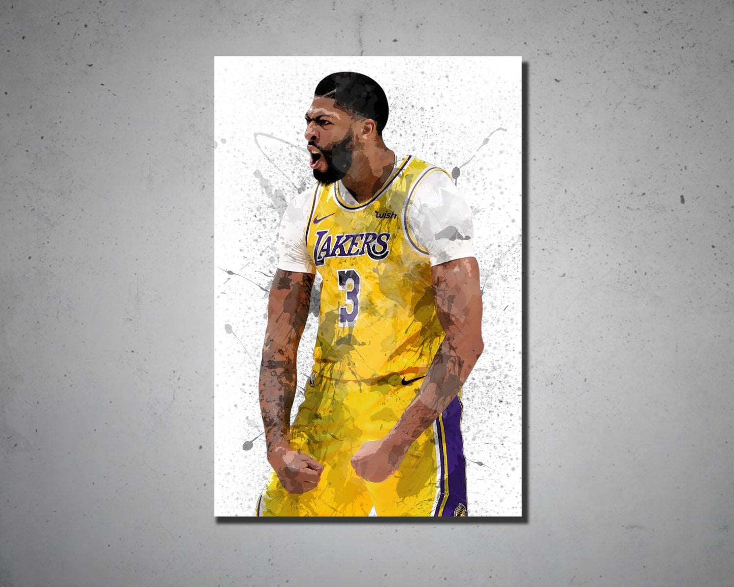 Anthony Davis Canvas Wall Art 