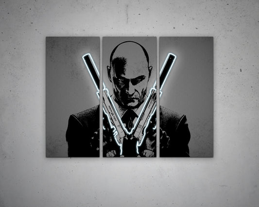 Hitman Canvas Wall Art