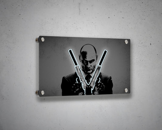 Hitman Canvas Wall Art
