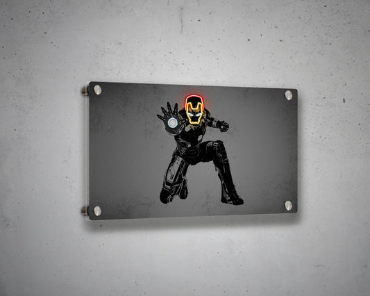 Iron Canvas Wall Art