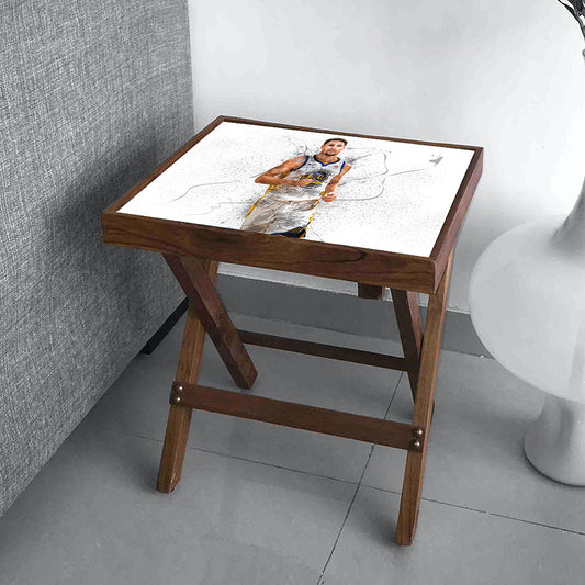 Klay Thompson Splash Effect Coffee and Laptop Table 