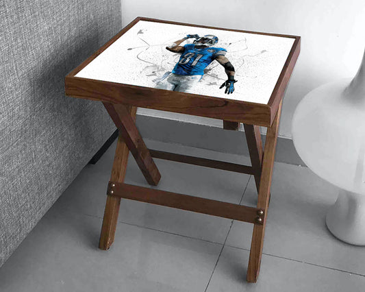 Calvin Johnson Splash Effect Coffee and Laptop Table
