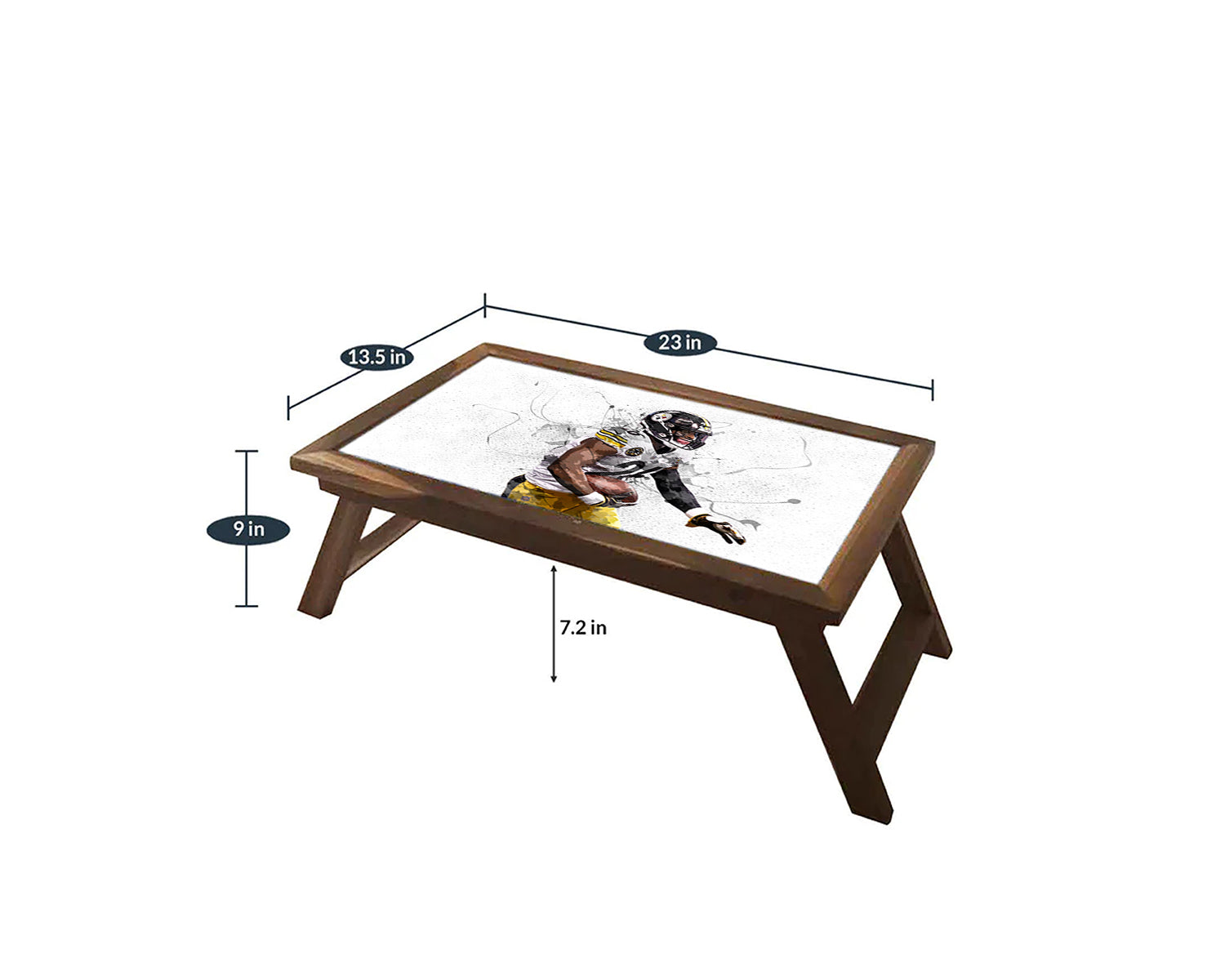 Le'Veon Bell Splash Effect Coffee and Laptop Table 