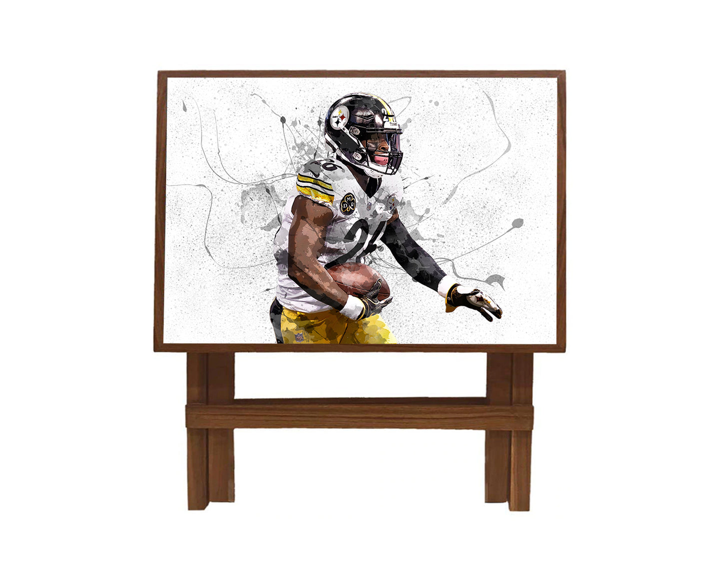 Le'Veon Bell Splash Effect Coffee and Laptop Table 