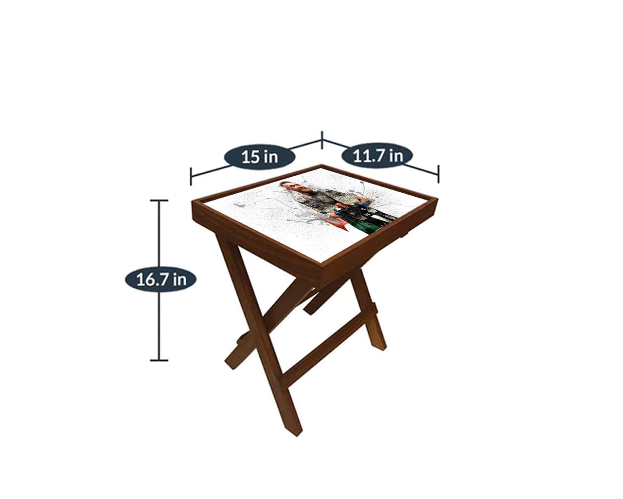 Conor McGregor Splash Effect Coffee and Laptop Table