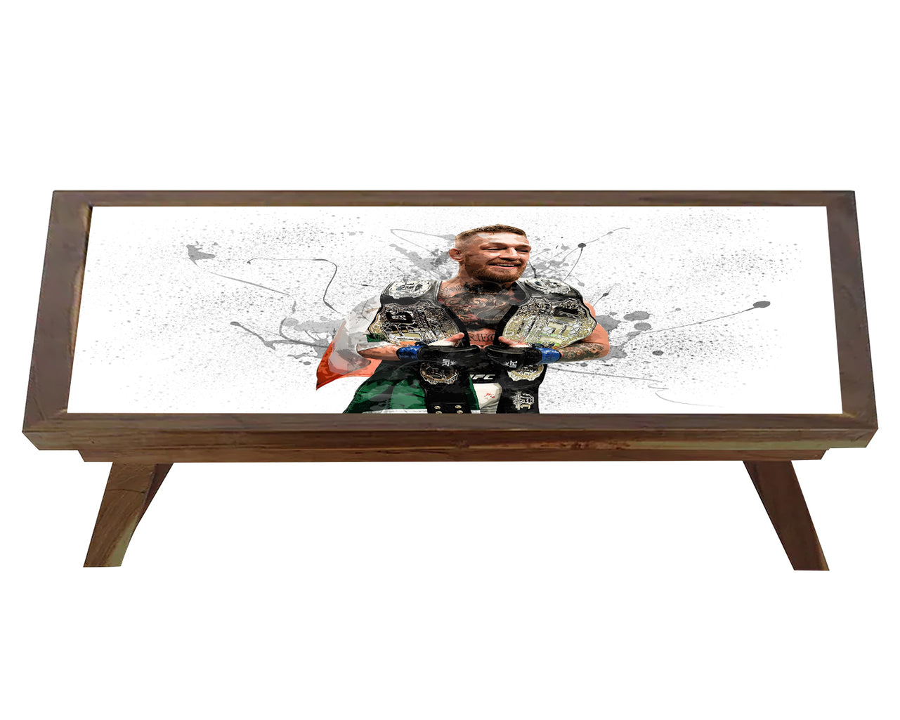 Conor McGregor Splash Effect Coffee and Laptop Table