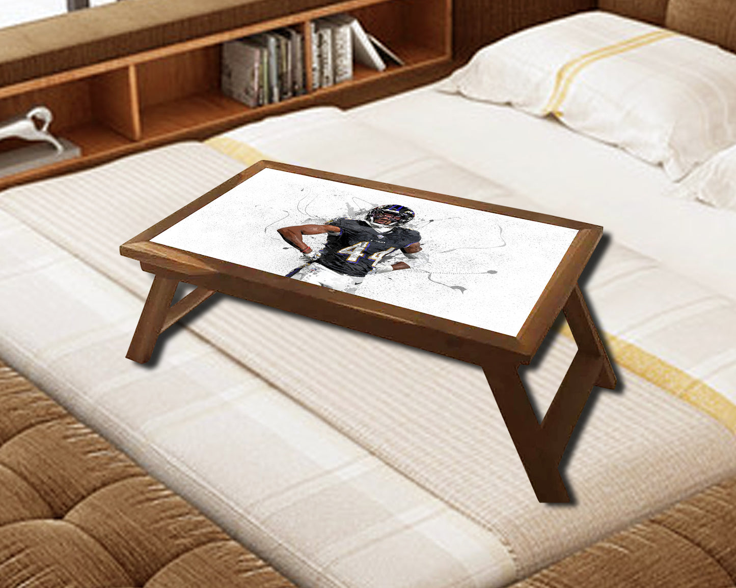 Marlon Humphrey Splash Effect Coffee and Laptop Table 