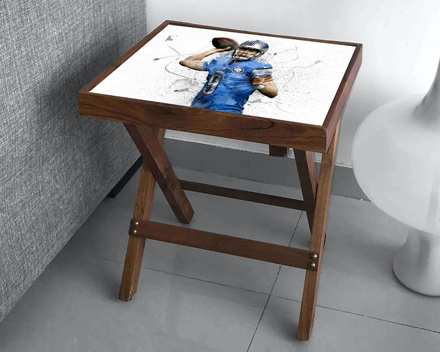 Matthew Stafford Splash Effect Coffee and Laptop Table 