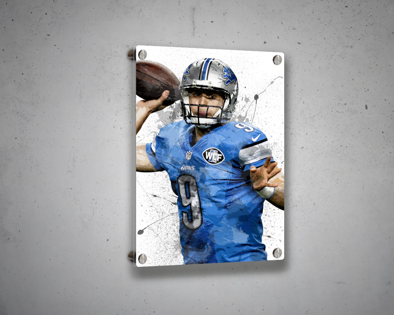 Matthew Stafford Canvas Wall Art