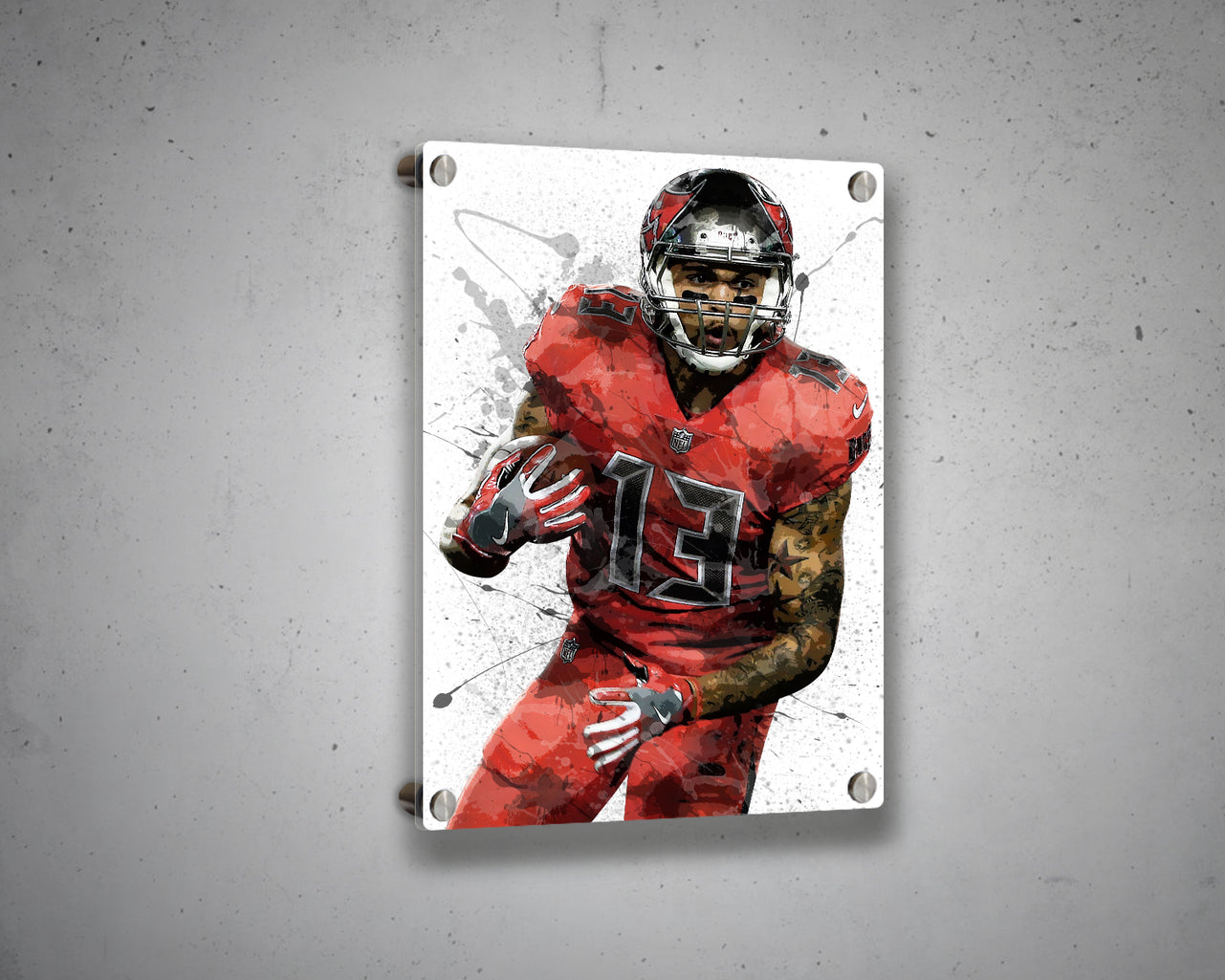 Mike Evans Canvas Wall Art