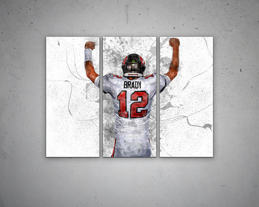 TOM BRADY Canvas Wall Art