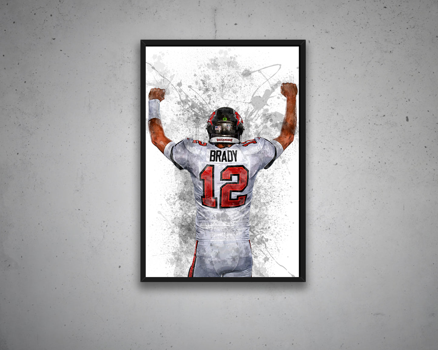 TOM BRADY Canvas Wall Art 