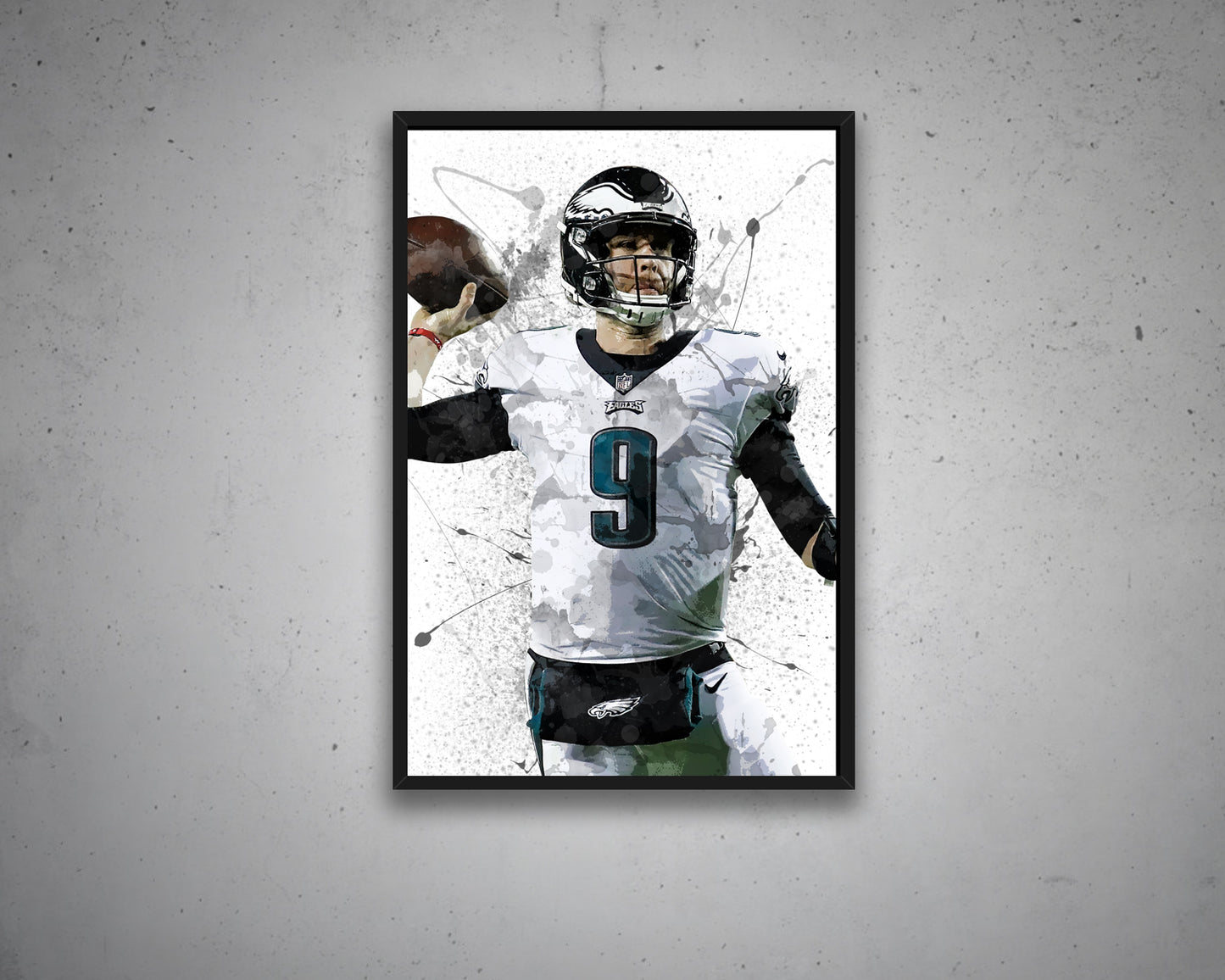 Nick foles Canvas Wall Art 