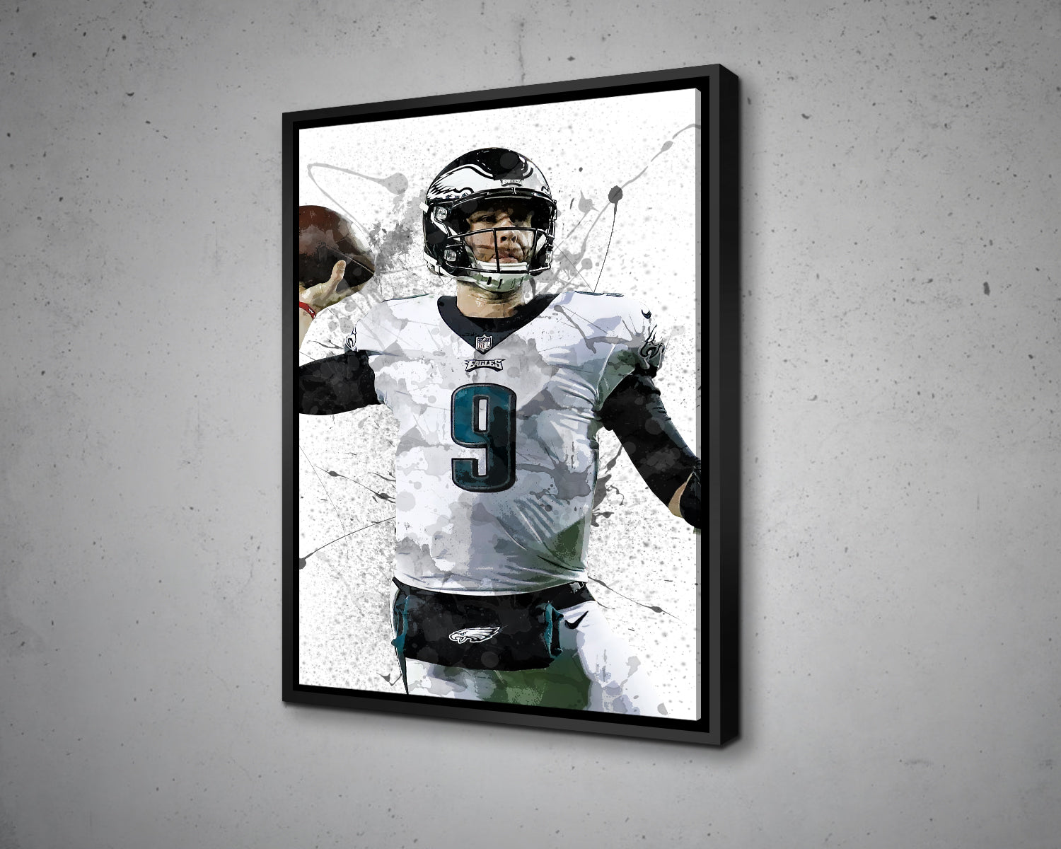 Nick foles Canvas Wall Art 