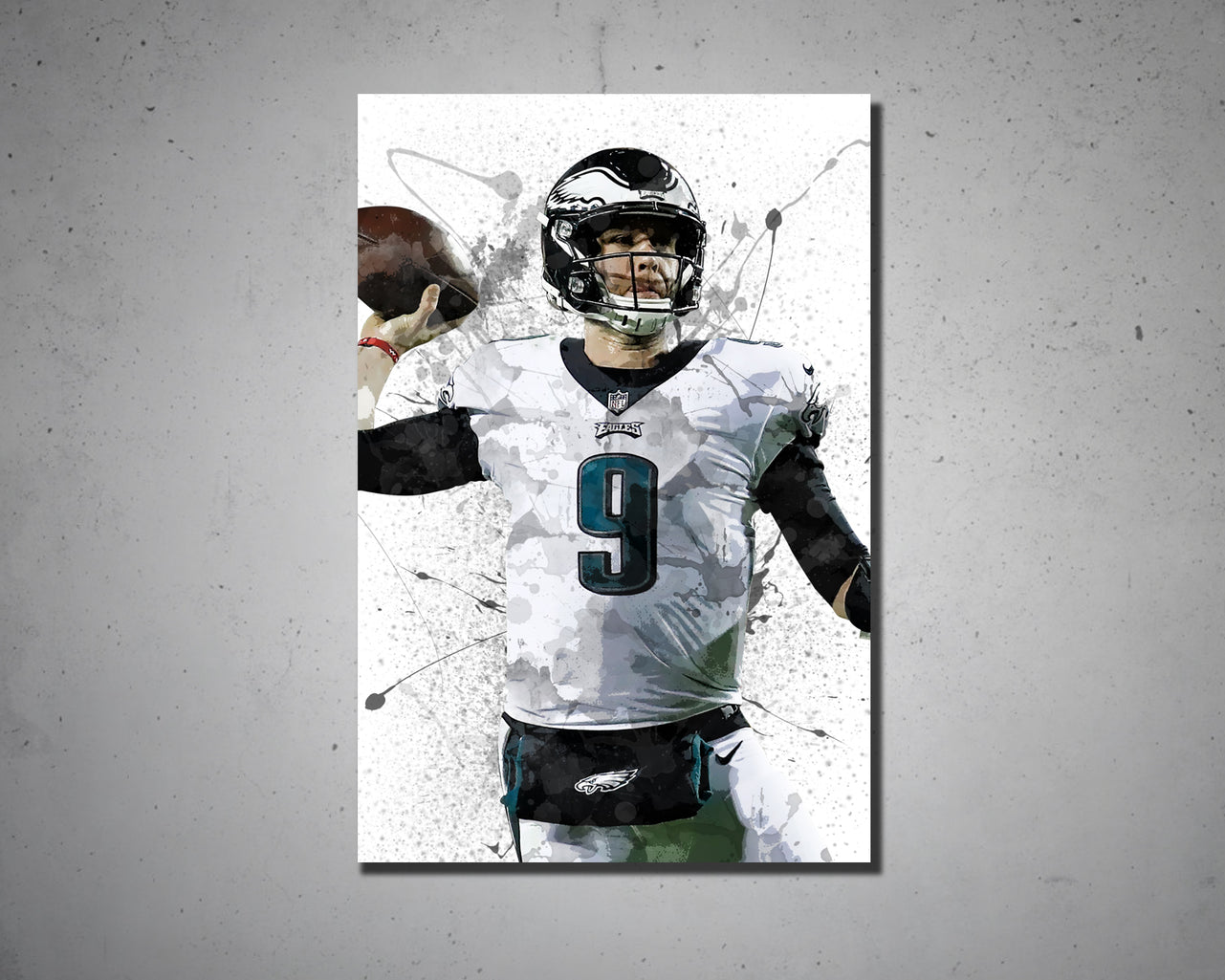 Nick foles Canvas Wall Art