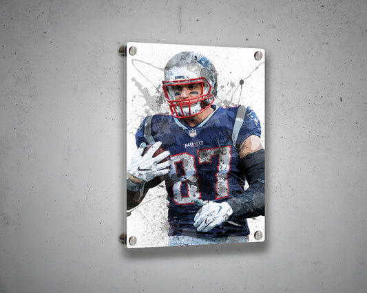 Rob Gronkowski Canvas Wall Art