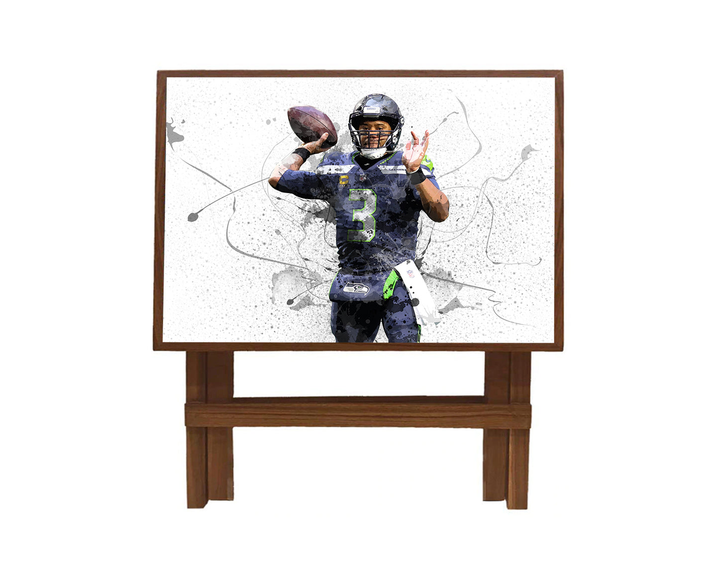 Russell Wilson Splash Effect Coffee and Laptop Table 