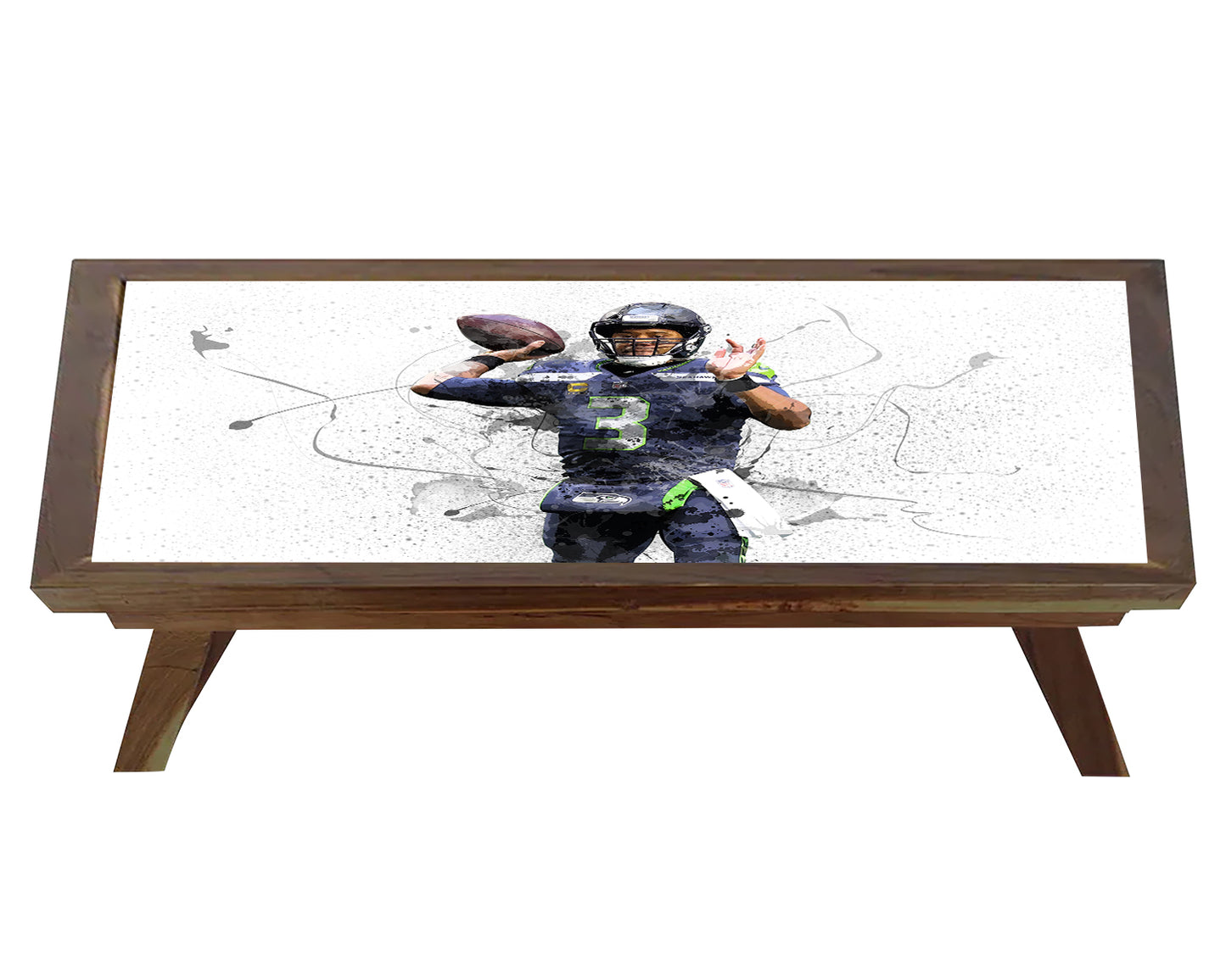 Russell Wilson Splash Effect Coffee and Laptop Table 