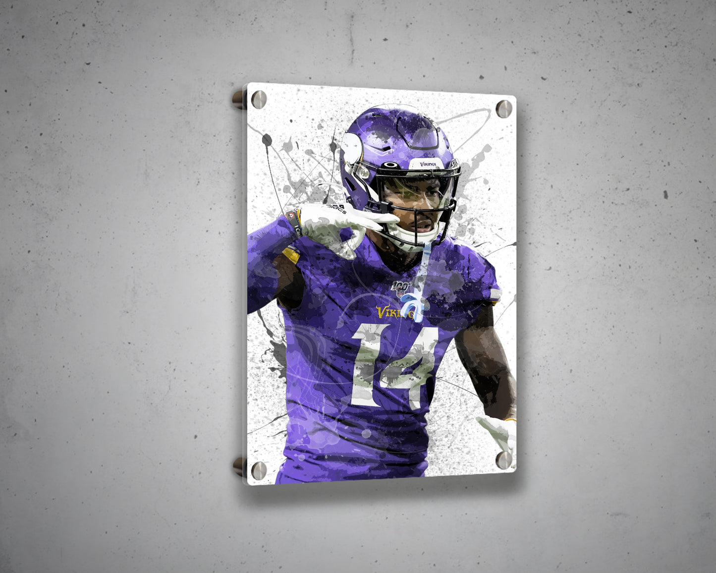 Stefon Diggs Canvas Wall Art 