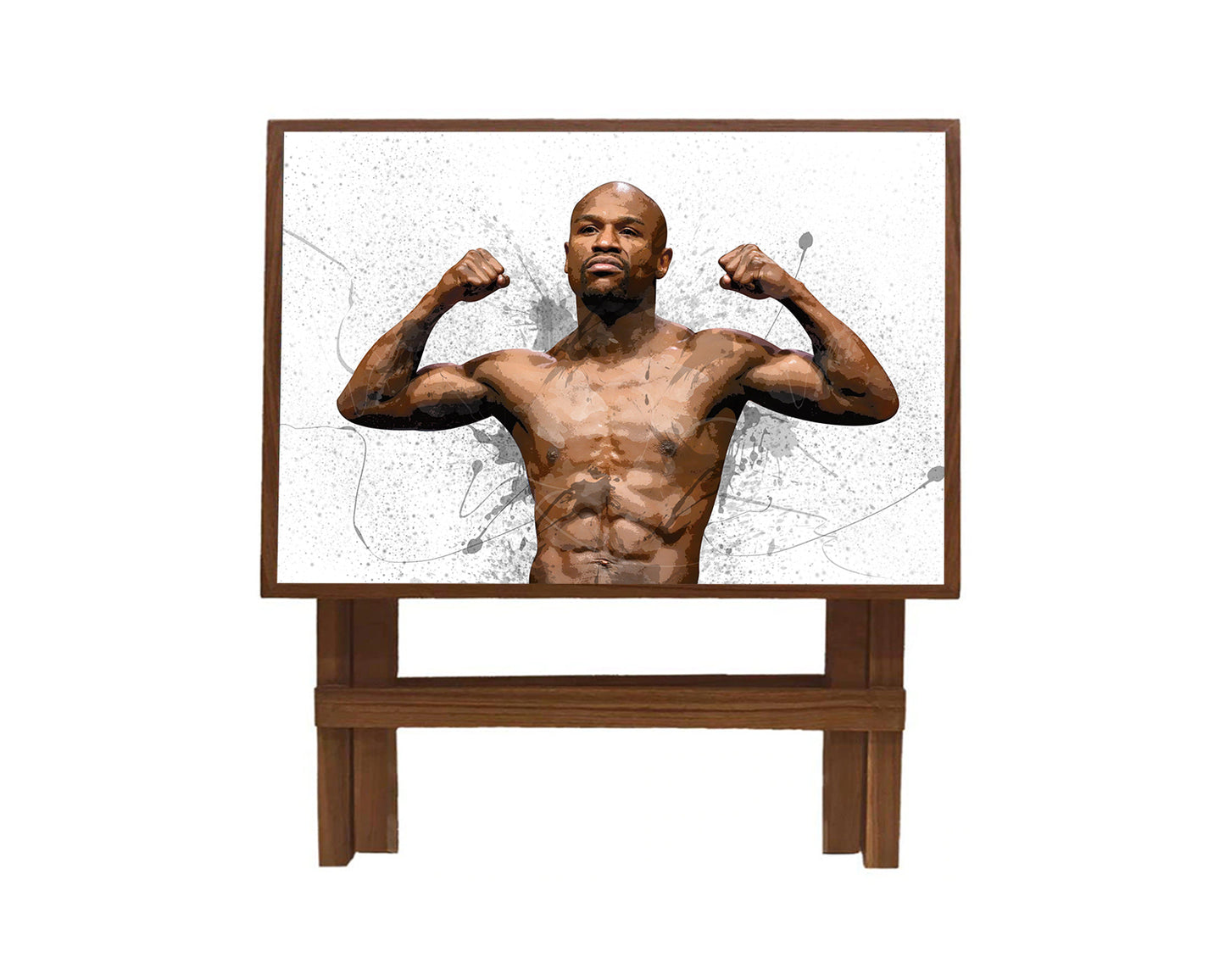 Floyd Mayweather Splash Effect Coffee and Laptop Table 