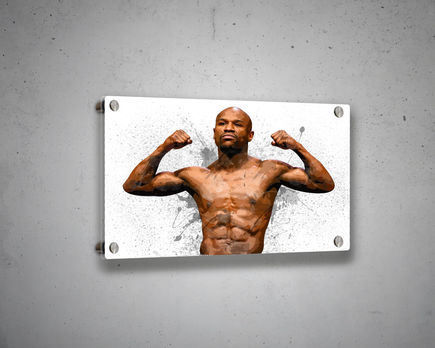 Floyd Mayweather Canvas Wall Art 